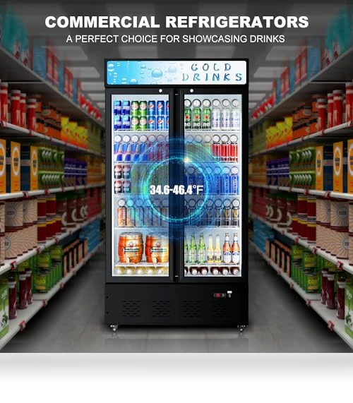 Glass Door Display Refrigerator — Mini Fridges, FreezLabs