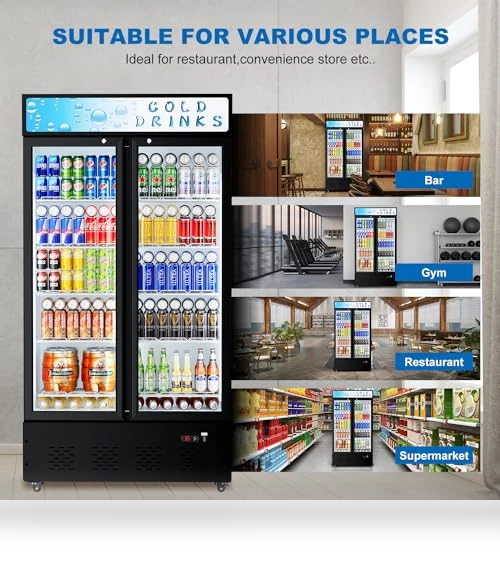 Glass Door Display Refrigerator — Mini Fridges, FreezLabs