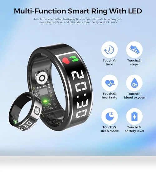 Health Tracker Smart Ring — Smart Rings, Domhong