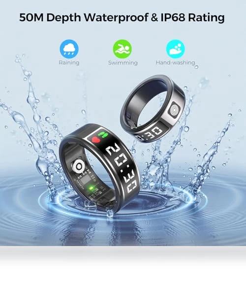 Health Tracker Smart Ring — Smart Rings, Domhong