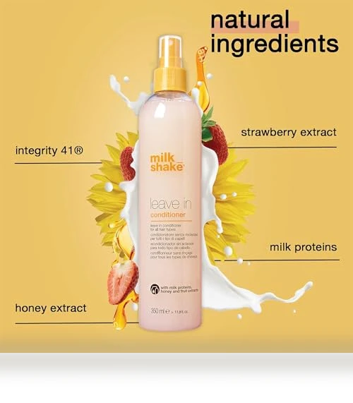 Leave-In Conditioner Spray Detangler for Natural Hair — Shampoos, milk_shake