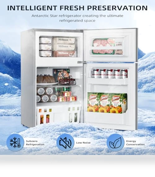 Mini Refrigerator with Freezer — Mini Fridges, Antarctic Star
