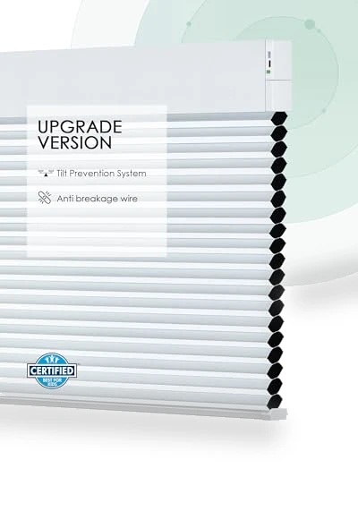 Motorized Cellular Shades — Honeycomb, Yoolax