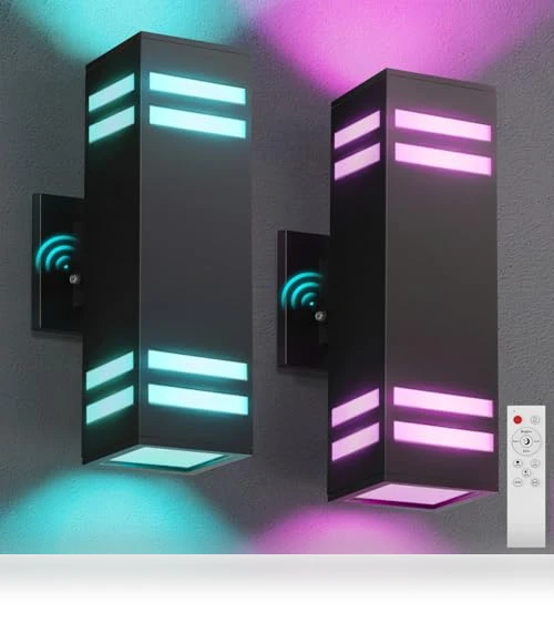 Outdoor Smart Wall Lights — LED, Zinola
