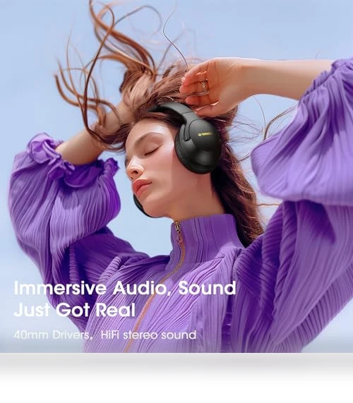 Over Ear Headphones Wireless — In-Ear Headphones, YUMONDEAR
