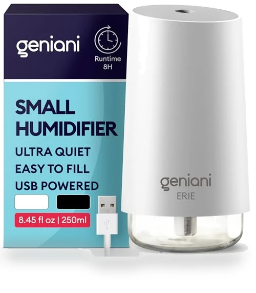 Portable Cool Mist Humidifier — Air Moisturizers, GENIANI