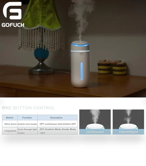 Portable Mini Humidifier — Air Moisturizers, gofuch