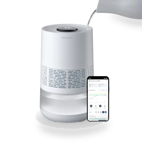 Premium Smart Humidifier for Large Rooms — Air Moisturizers, BLUEAIR