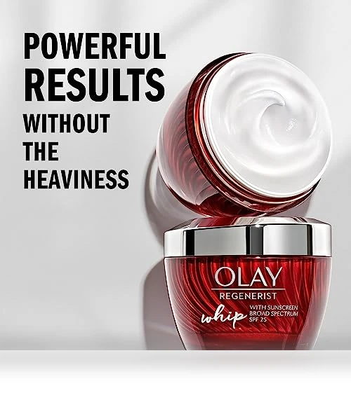 Regenerist Whip Face Moisturizer Cream with Sunscreen — Creams & Moisturizers, Olay