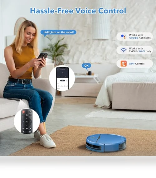 Robot Vacuum and Mop Combo — Vacuums, iMartine