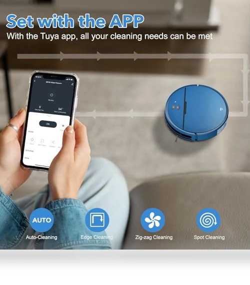 Robot Vacuum and Mop Combo — Vacuums, iMartine