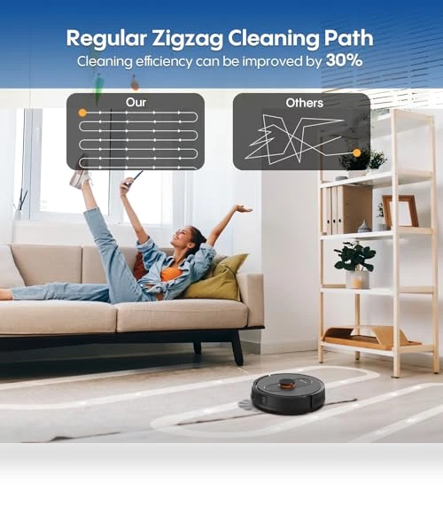Robot Vacuum and Mop with Mapping — Smart Cleaning Robots, eitton