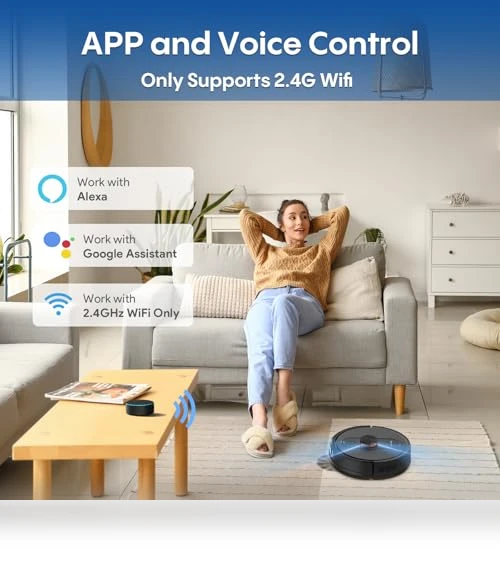Robot Vacuum and Mop with Mapping — Smart Cleaning Robots, eitton
