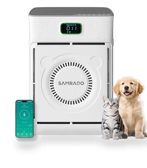 Smart Pet Air Purifier — Activated Carbon Air Purifiers, Samrado