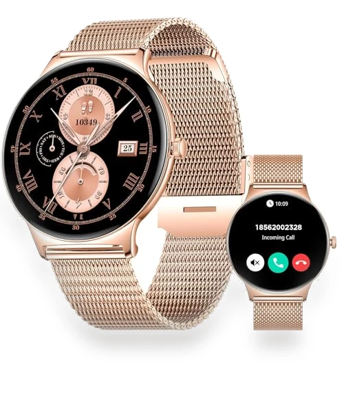 Smart Watch for Women with AMOLED Display — Smartwatches, SOUYIE