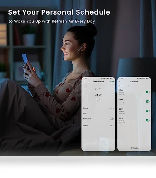 Smart WiFi Air Purifier for Large Rooms — Activated Carbon Air Purifiers, Afloia