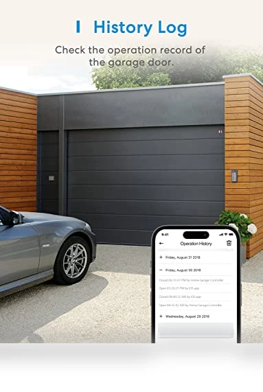 Smart WiFi Garage Door Opener Remote — Smart Home Hubs & Controllers, meross
