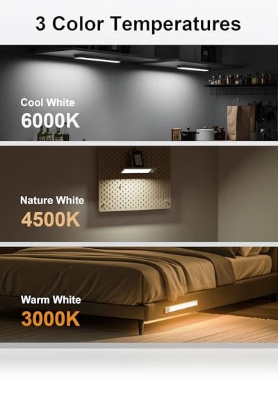 Under Cabinet Lighting Motion Sensor — Timers, SZOKLED