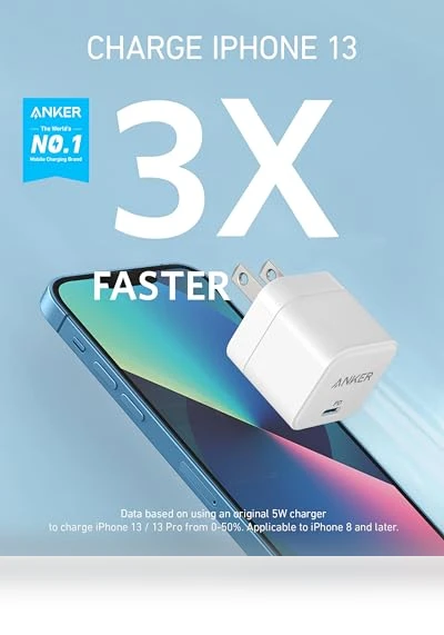 USB C Charger with Foldable Plug — Charging Solutions, Anker