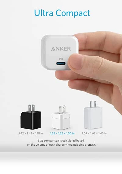 USB C Charger with Foldable Plug — Charging Solutions, Anker