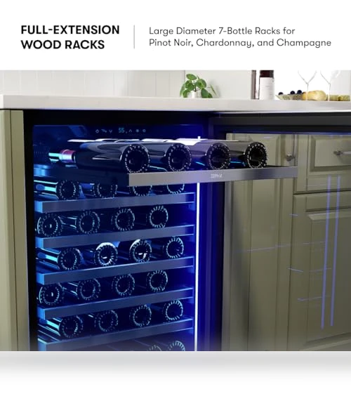 Wine Fridge Single Zone Under Counter — Wine Storage Solutions, Zephyr