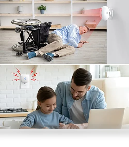 Wireless Motion Sensor Door Chime — Chimes, AMHEY
