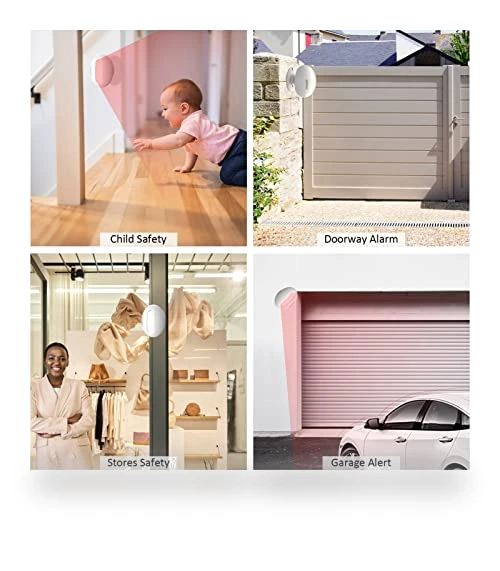 Wireless Motion Sensor Door Chime — Chimes, AMHEY