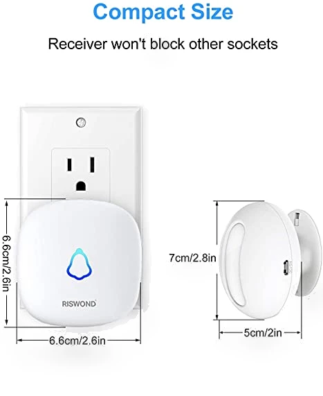 Wireless Motion Sensor Door Chime — Chimes, AMHEY