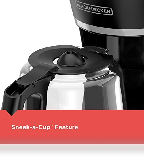 12-Cup Programmable Coffeemaker — Coffee Makers, BLACK+DECKER