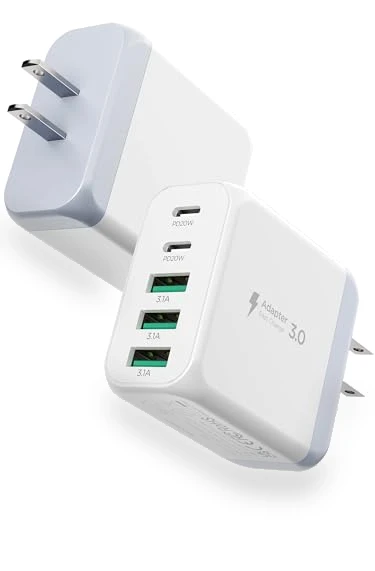 50W 5-Port USB Wall Charger — Wall Chargers, EIZLXQ