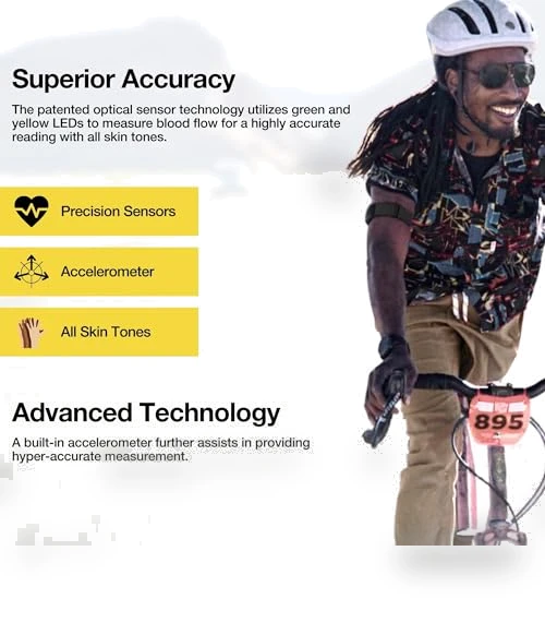 Advanced Waterproof & Dustproof Heart Rate Monitor Armband — Fitness & Activity Monitors, Scosche