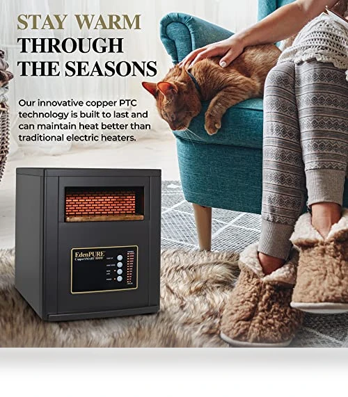 CopperSMART Electric Space Heater — Portable Heating Solutions, EdenPURE