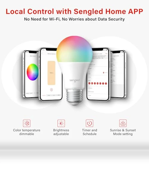 Dual Mode Smart Light Bulbs — LED, Sengled