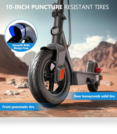 Electric Scooter with 10" Tires — Electric Self-Balancing Scooters, SISIGAD