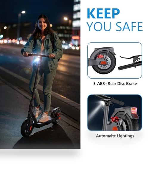 Electric Scooter with 10" Tires — Electric Self-Balancing Scooters, SISIGAD