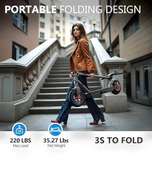Electric Scooter with 10" Tires — Electric Self-Balancing Scooters, SISIGAD