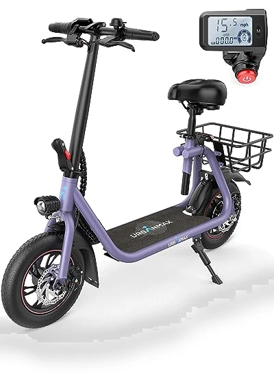Electric Scooter with Seat — Electric Vehicles, URBANMAX
