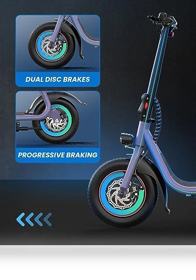 Electric Scooter with Seat — Electric Vehicles, URBANMAX