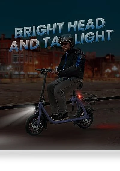 Electric Scooter with Seat — Electric Vehicles, URBANMAX
