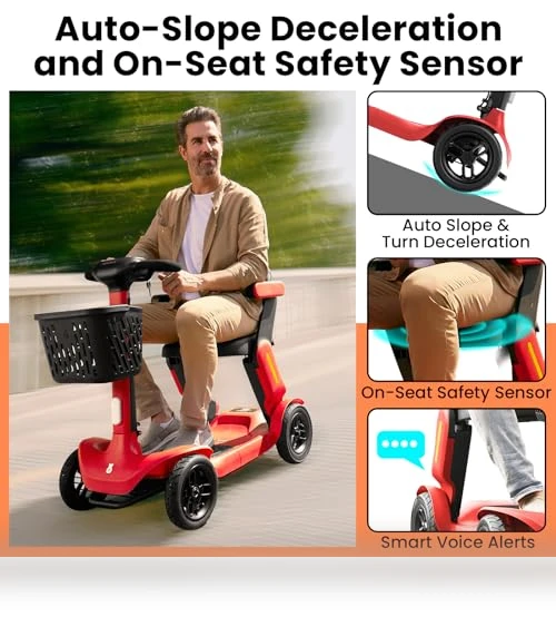 Foldable Mobility Scooter — Push Scooters, Glashow