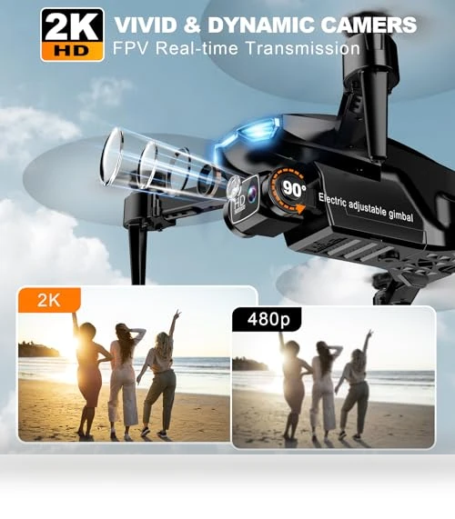 FPV Drone with 2K HD Camera — Drones & UAV Technology, Loiley