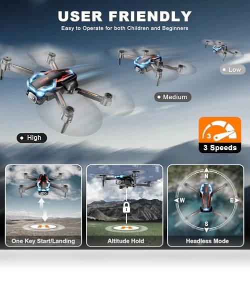 FPV Drone with 2K HD Camera — Drones & UAV Technology, Loiley