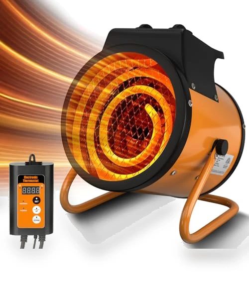 Greenhouse Heater with Digital Thermostat — Portable Heating Solutions, Gardtech