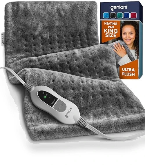 Large Electric Heating Pad — Thermal Comfort Solutions, GENIANI
