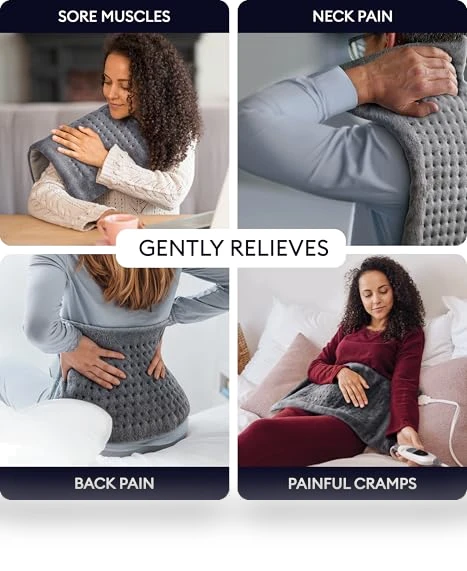 Large Electric Heating Pad — Thermal Comfort Solutions, GENIANI
