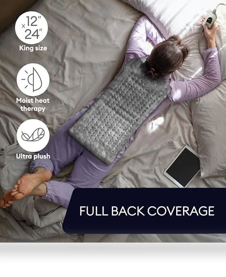 Large Electric Heating Pad — Thermal Comfort Solutions, GENIANI