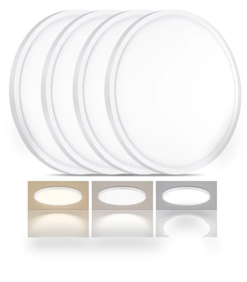 LED Flush Mount Ceiling Light — Close To Ceiling, LUMLLSAJI