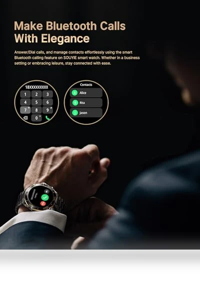 Luxury Smart Watch for Men — Smartwatches, SOUYIE