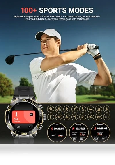 Luxury Smart Watch for Men — Smartwatches, SOUYIE