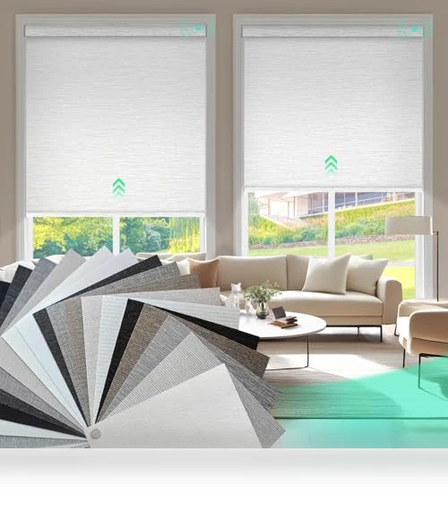 Motorized Blinds with Remote — Honeycomb, HeyBlinds